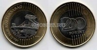 монета Венгрия 200 форинтов 2009 год