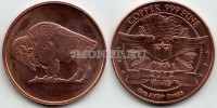 жетон США 2012 год американский бизон