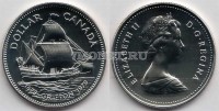 монета Канада 1 доллар 1979 год Корабль Грифон