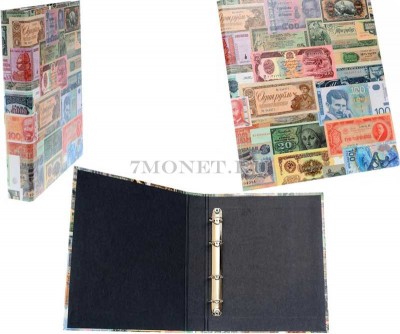 Папка-переплёт для банкнот формата Оптима