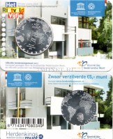 монета Нидерланды 5 евро 2013 год Дом Шрёдер в буклете