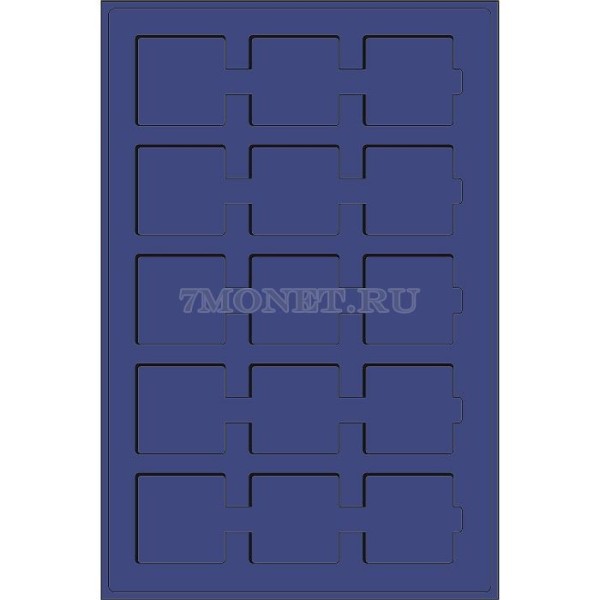 планшет для 15 монет в холдерах