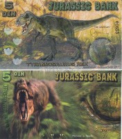 бона Испания 5 дин 2015 серия "Парк Юрского периода" Тираннозавр