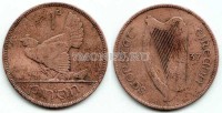 монета Ирландия 1 пенни 1937 год