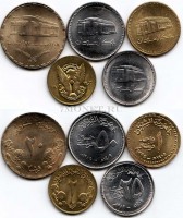 Судан набор из 5-ти монет