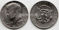 монета США 1/2 доллара 1974 год Кеннеди