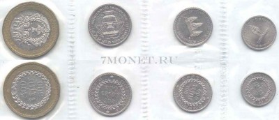 Камбоджа набор из 4-х монет