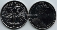 монета Виргинские острова 1 доллар 2003 год столетний юбилей первого управляемого полета