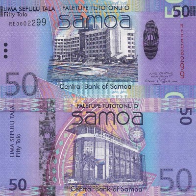 бона Самоа 50 тала 2008 год