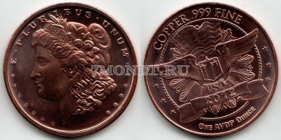 жетон США 2012 год Свобода