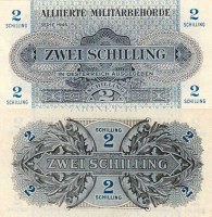 бона Австрия 2 шиллинга 1944 год
