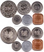 Суринам набор из 6-ти монет