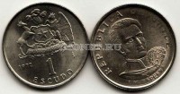монета Чили 1 эскудо 1972 год Хосе Мигель Каррера