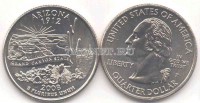 США 25 центов 2008 года Аризона