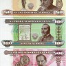 Литва набор из 3-х сувенирных банкнот 2018 год 100 лет Независимости Литвы, официальный выпуск 