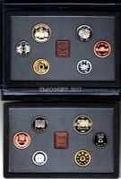Япония набор из 6-ти монет и жетона 2005 год (Proof)