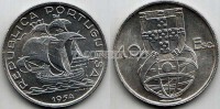 монета Португалия 10 эскудо 1954 год Парусник
