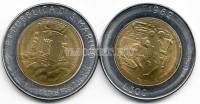 монета Сан Марино 500 лир 1982 год FAO