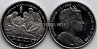 монета Виргинские острова 1 доллар 2005 год Смерть адмирала Нельсона