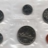 Канада годовой набор из 6-ти монет 1968 год в банковской запайке