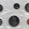 Канада годовой набор из 6-ти монет 1969 год в банковской запайке