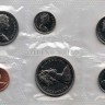 Канада годовой набор из 6-ти монет 1969 год в банковской запайке
