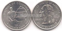США 25 центов 2009 года округ Колумбия