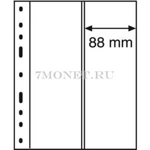 Листы с вертикальными карманами Optima 2VC (прозрачные)