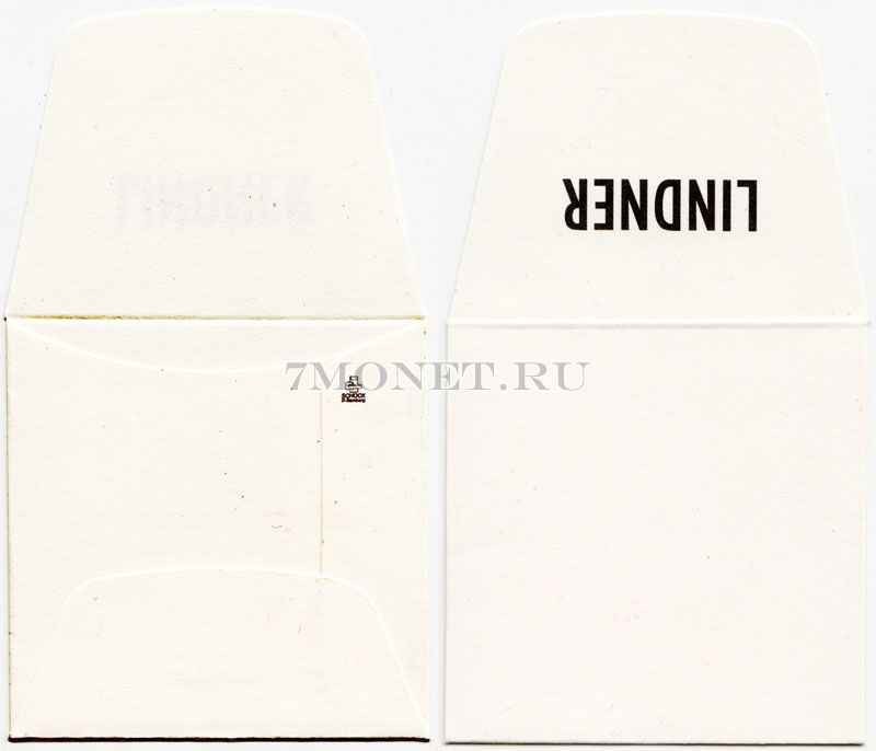 кармашки бумажные для монет Lindner 100 штук