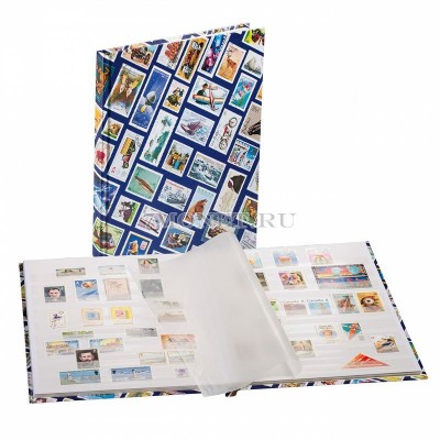 кляссер для марок, 8 листов формата А4 (Hobby 4/8)