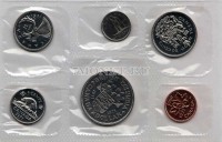 Канада годовой набор из 6-ти монет 1971 год в банковской запайке