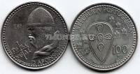 монета Португалия  100 эскудо 1985 год Альфонсо I, король Португалии