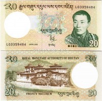 бона Бутан 20 нгултрум 2013 год