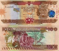 бона Соломоновы острова 100 долларов 2009 год