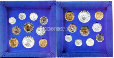 Сан Марино набор из 10-ти монет 1996 год великие философы